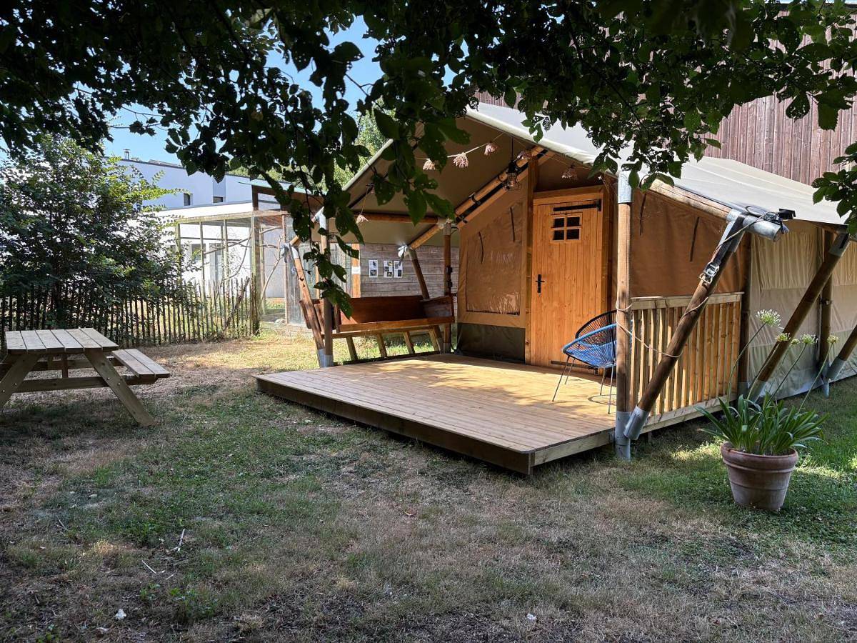Tente safari in Sainte-Soulle, Région de La Rochelle