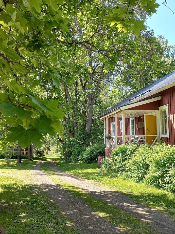 Feriehus for 5 personer, med balkong og utsikt i Finland