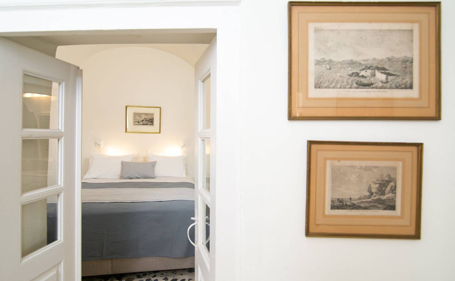 Villa für 4 Personen mit Meerblick in Oia, Santorin