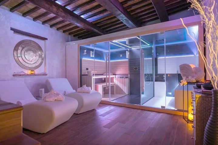 Maison de campagne pour 2 personnes, avec sauna et jardin ainsi que jacuzzi et piscine - 1