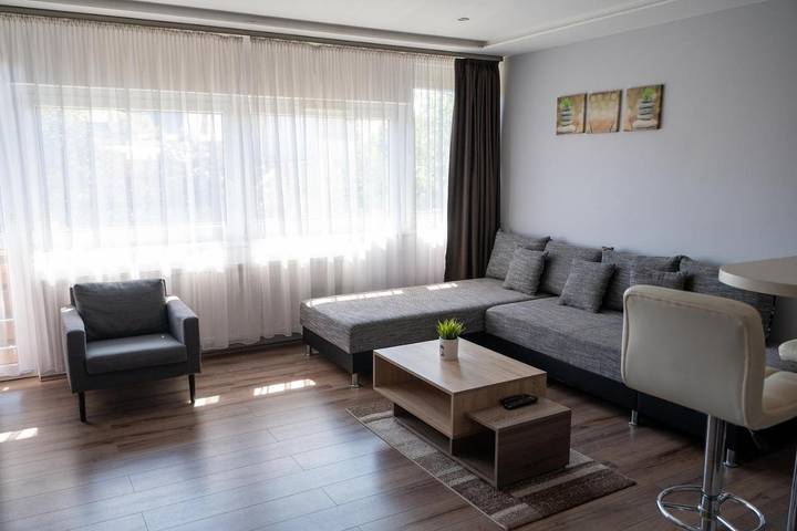 Apartament wakacyjny dla 4 osób, z Balkon i Taras oraz Widok w Eger