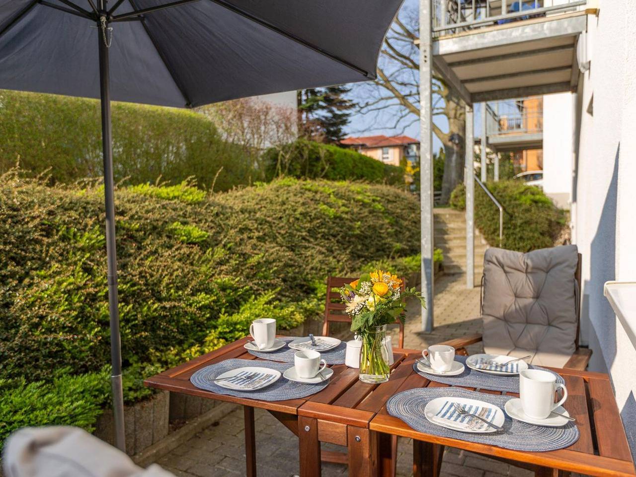 Ganze Ferienwohnung, Villa Sanssouci - Willkommen in der Ferienwohnung Kleine Krabbe in Kühlungsborn in Ostseebad Kühlungsborn, Kühlungsborn