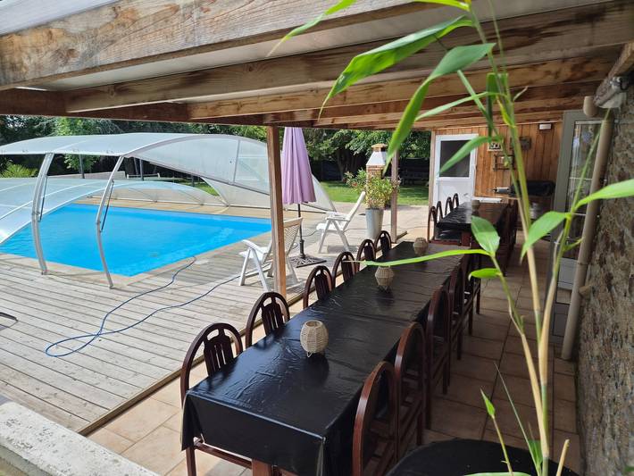 Maison de vacances pour 20 personnes, avec Jardin dans le Morbihan
