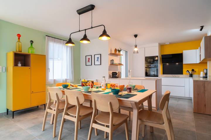 Location de vacances pour 8 personnes, avec terrasse et jardin à Bénodet - 2