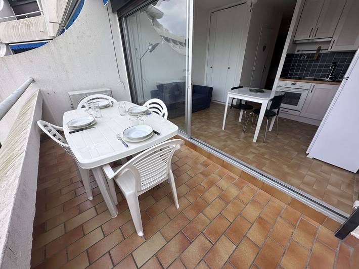 Ganzes Studio, Klimatisiertes Studio-Kabine 4 Pers - Port Camargue mit Parkplatz in Port Camargue, Le Grau-du-Roi