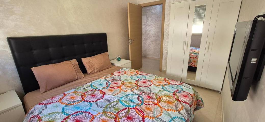 Appartement de vacances pour 4 personnes, avec vue ainsi que jardin et balcon