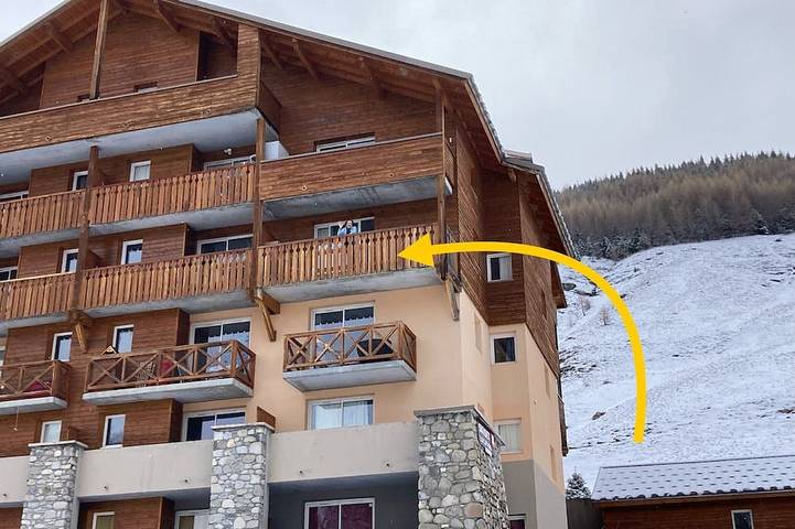 Ganze Wohnung, Appartement 2 Chambres - vue Magnifique sur les Sommets in Allos, Castellane und Umgebung