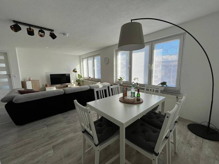 Ferienwohnung für 5 Personen, mit Balkon in Pulsnitz