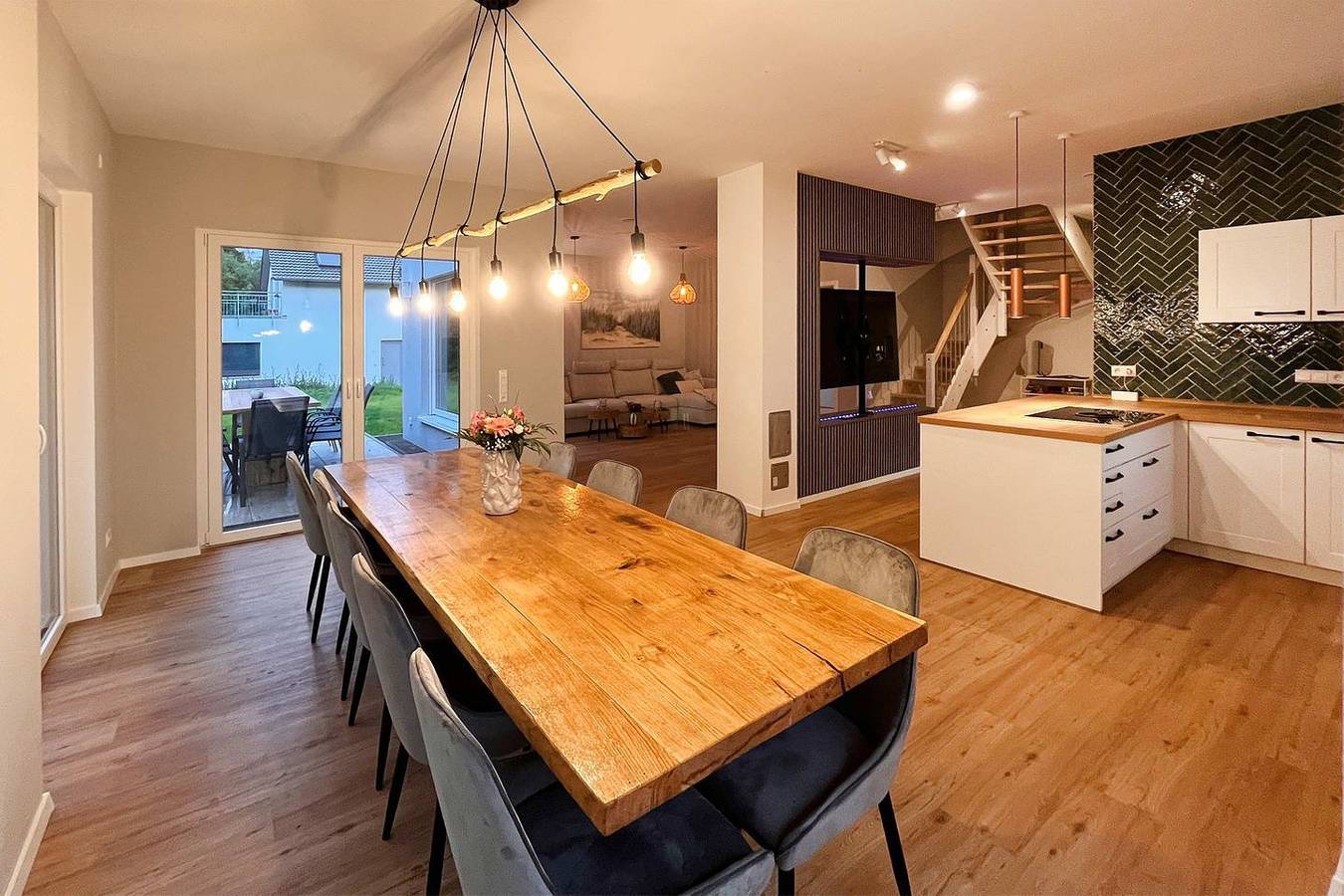 Moderne Naturidylle: Großzügiges Ferienhaus bei der Karniner Hubbrücke für 10 Gäste in Karnin (Usedom), Usedom Stadt