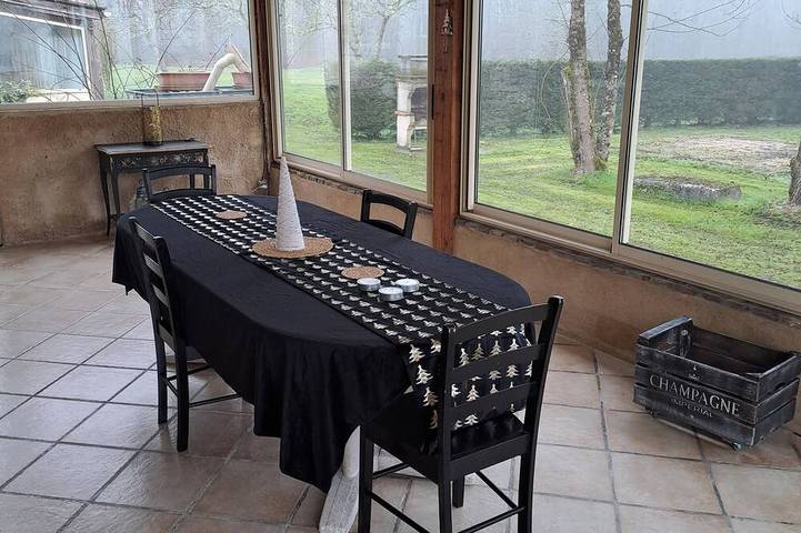 Maison de vacances pour 12 personnes à Montazeau