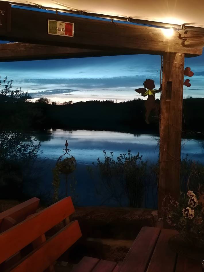Ferienwohnung für 3 Personen, mit Garten und Seeblick in Franken - 2