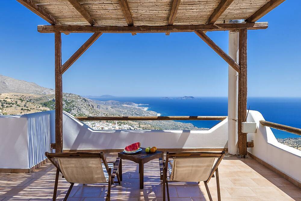 Keramos Villa mit 4 Schlafzimmern und privatem Pool in Kerames, Rethymno und Umgebung