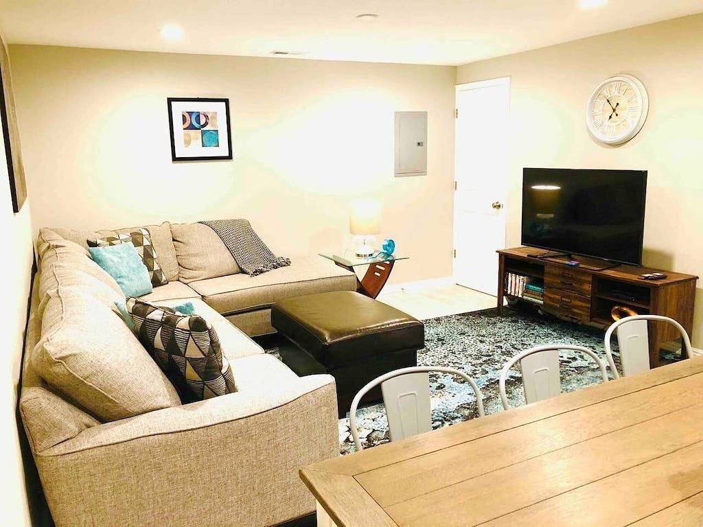 Familienfreundliche, renovierte Suite (Kabel, Disney +) in Orem, Utah Lake