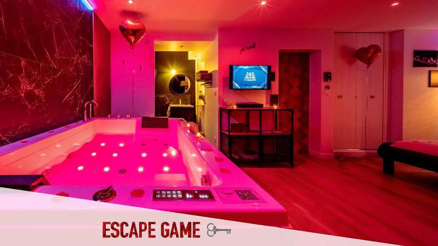 Gîte pour 2 personnes, avec jacuzzi ainsi que balcon et sauna à Longvic