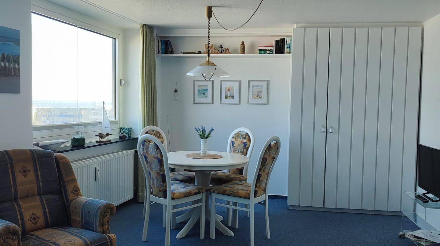 Ganze Wohnung, 1 Zimmer Appartement mit Meerblick in der Bomhoffstr. 5 in Westerland, Sylt