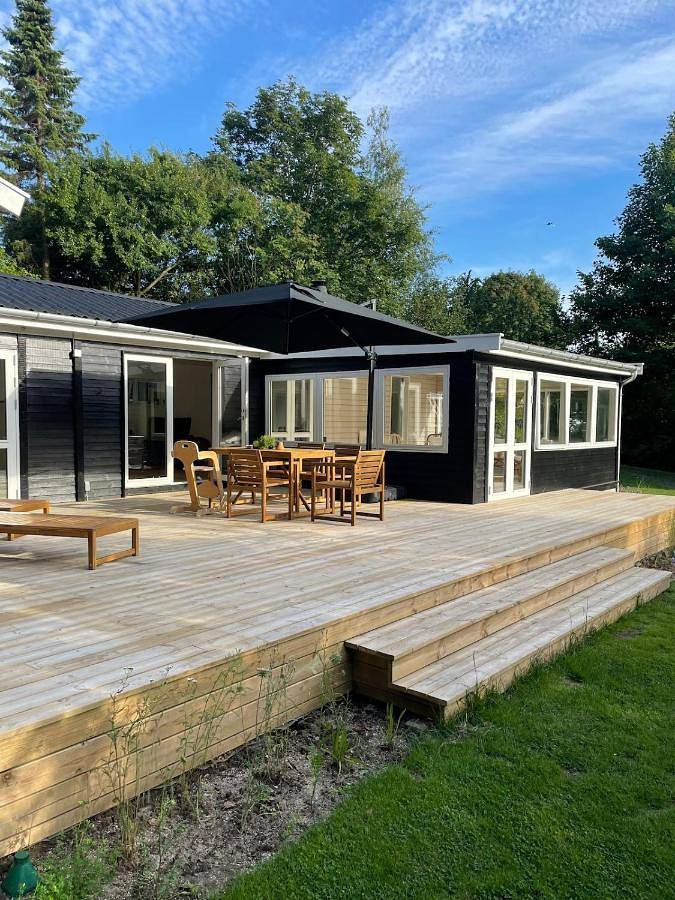 Ferienhaus für 4 Personen, mit Terrasse und Garten