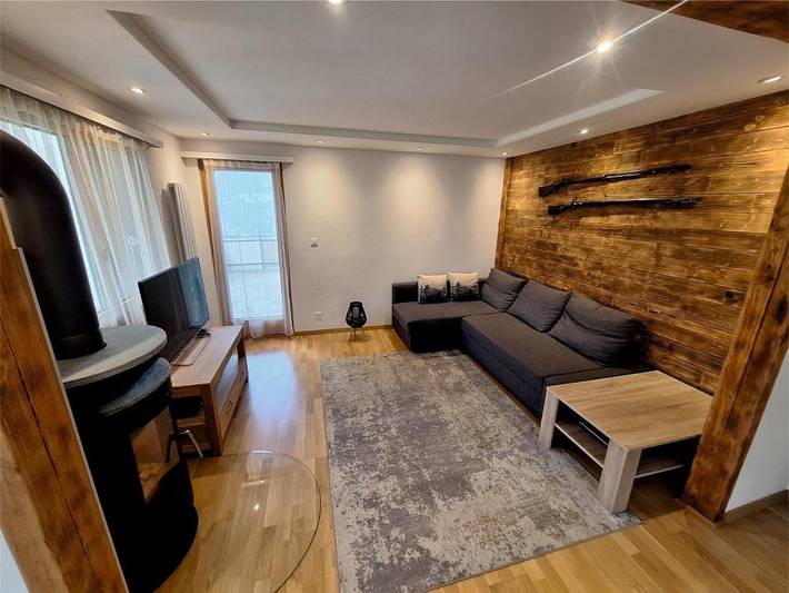 Ferienwohnung für 4 Personen, mit Balkon und Terrasse sowie Ausblick in Visperterminen