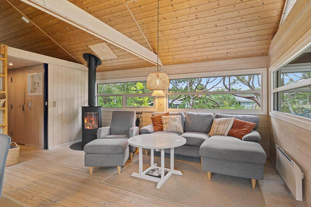 Dänisches Ferienhaus mit toller Balkonterrasse in Nørre Nebel, Varde