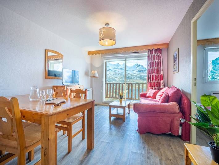 Location de vacances pour 6 personnes, avec Balcon à Peyragudes