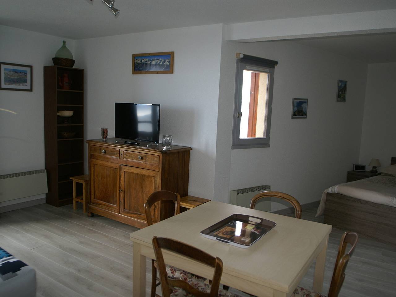 Ganze Wohnung, Charmante 3-Zimmer-Wohnung mit Balkon in Prapoutel, Les Adrets
