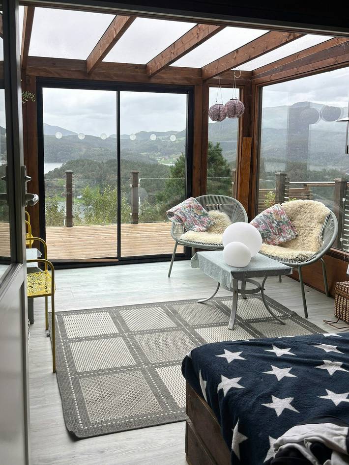 Ferienhaus für 8 Personen, mit Terrasse und Garten, kinderfreundlich in Suldal - 2