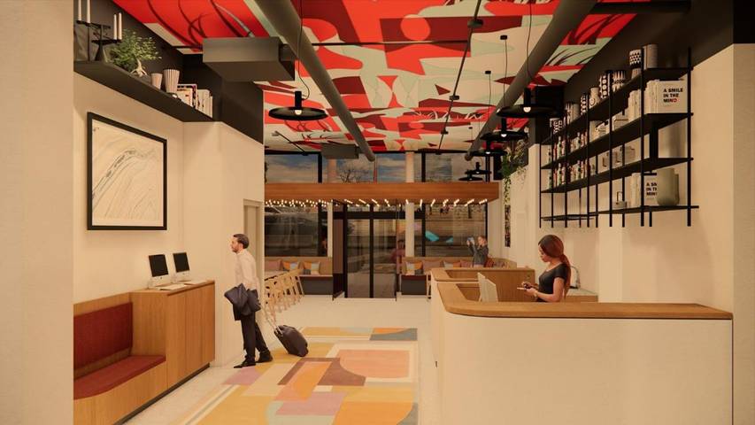 Hôtel pour 2 personnes, avec vue et terrasse dans Gare De Bruxelles Midi