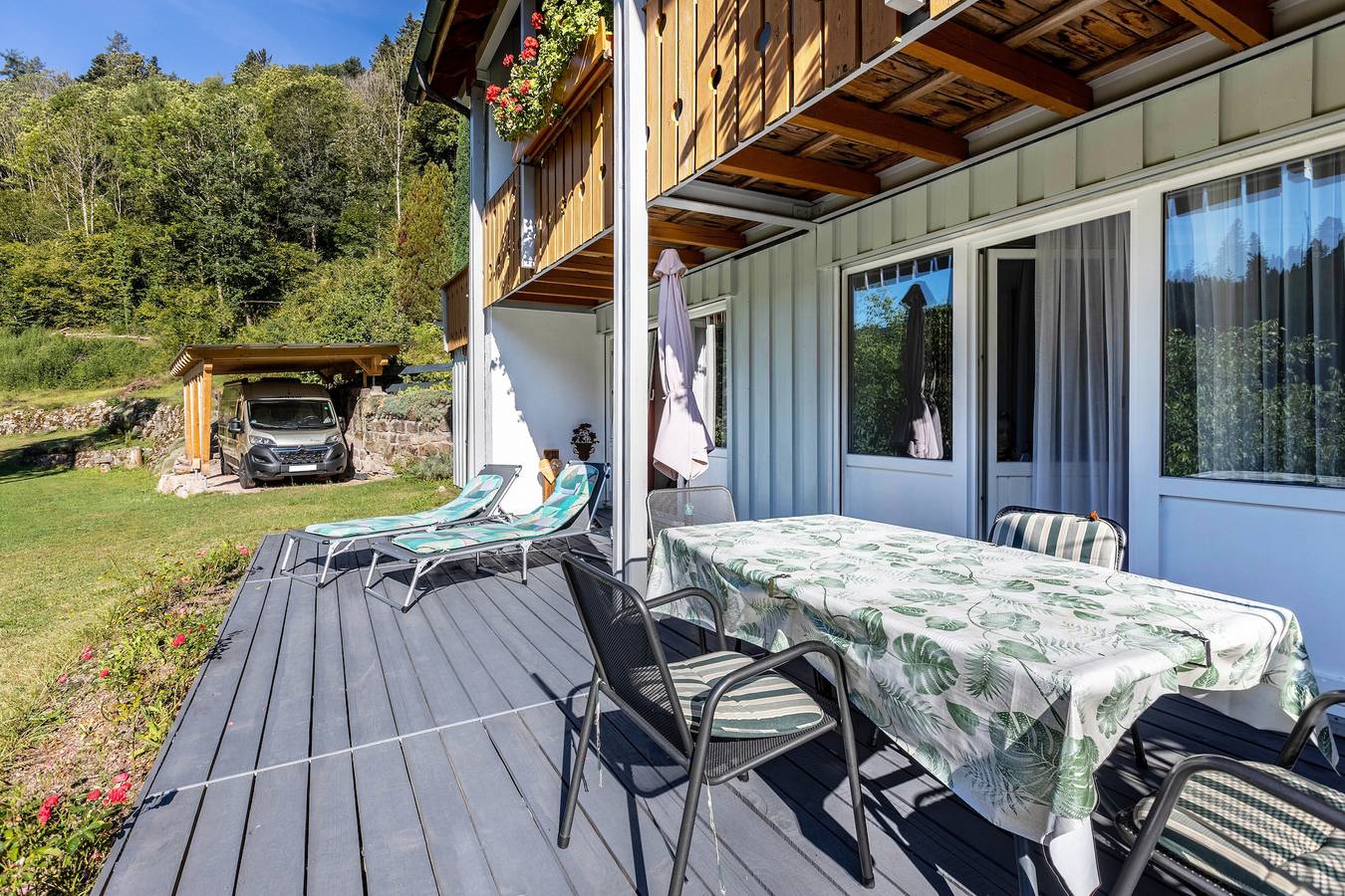 Ganze Wohnung, Ferienwohnung "Lorenz" mit privater Terrasse und Wlan in Triberg, Mittlerer Schwarzwald