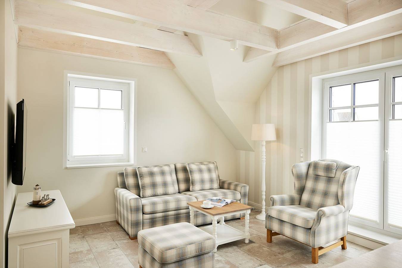 Ganze Wohnung, Neubau: Havn Homes Wohnung 8 mit Saunafass und Balkon in Büsum, Nordseeküste