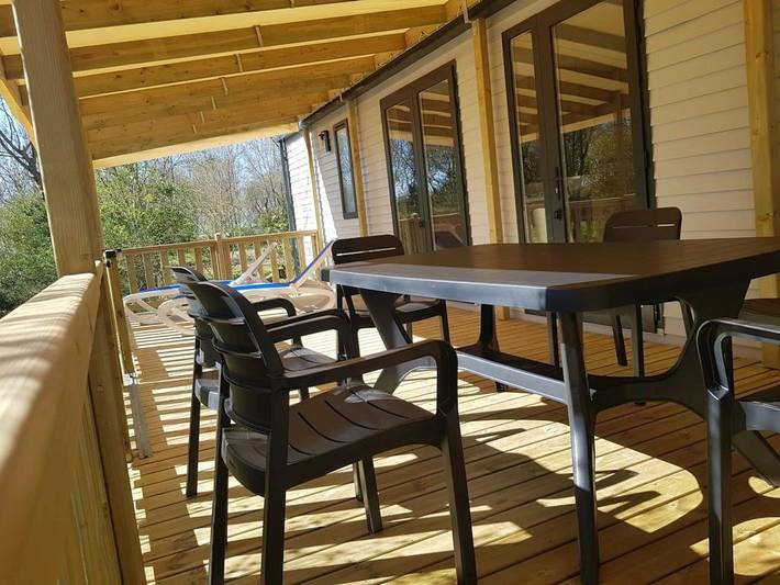 Mobil home pour 6 personnes, avec jardin à Arces - 3