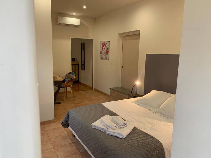 Appartement de vacances pour 4 personnes, avec jardin