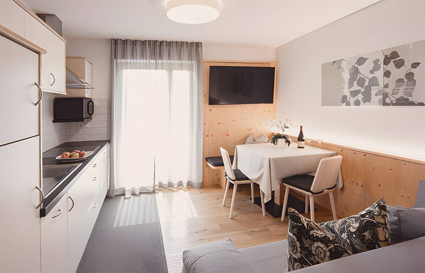 Ganze Wohnung, Apartment Residence Lärchwiese mit Bergblick, Gemeinschaftsgarten und Wlan in San Giacomo, Ahrntal
