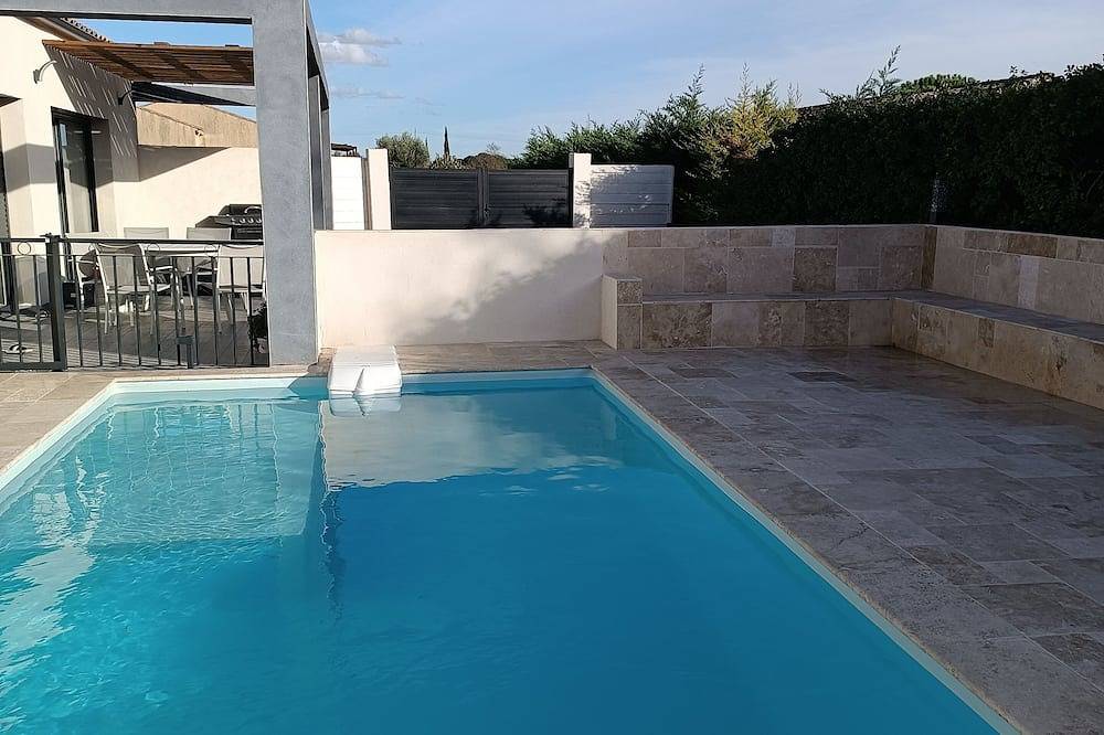Appartement entier, Charmant studio avec piscine in Villemoustaussou, Région de Carcassonne