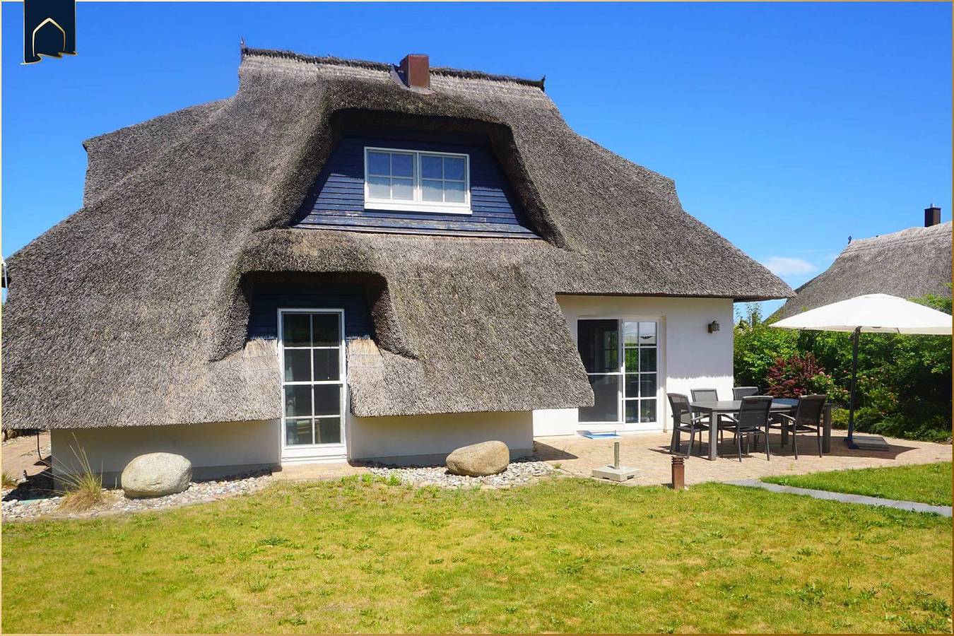 Luxuriöses Reethaus in Zinnowitz – Wellness, Garten & Kamin in Zinnowitz, Usedomer Norden