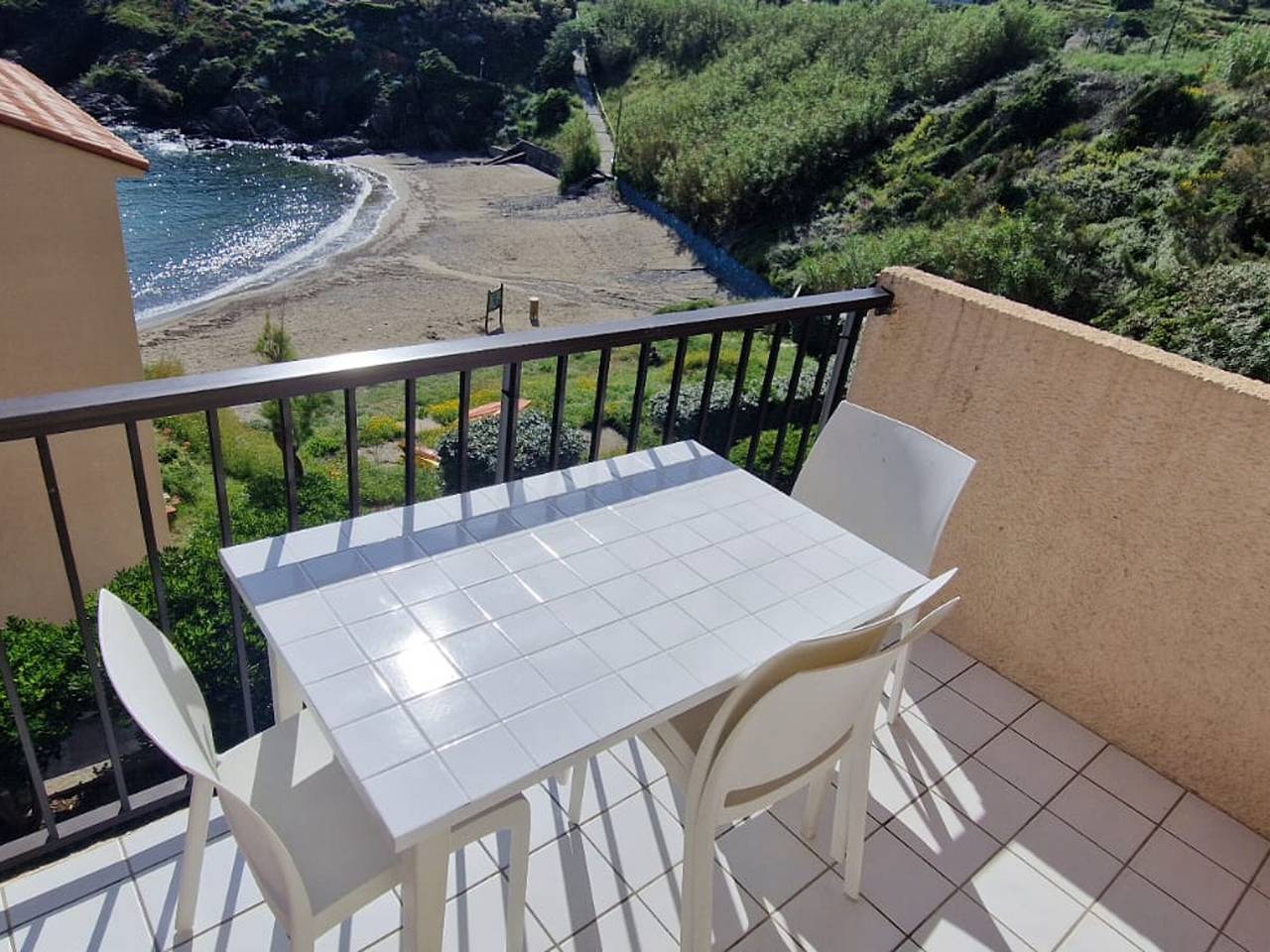 Appartement entier, Collioure T2 bord de mer avec parking in Côte Vermeille, Collioure