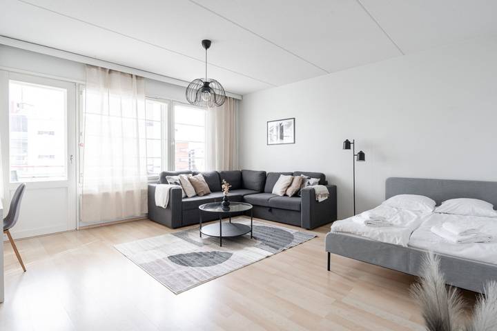 Ferienwohnung für 8 Personen, mit Balkon und Seeblick sowie Sauna, mit Haustier - 1