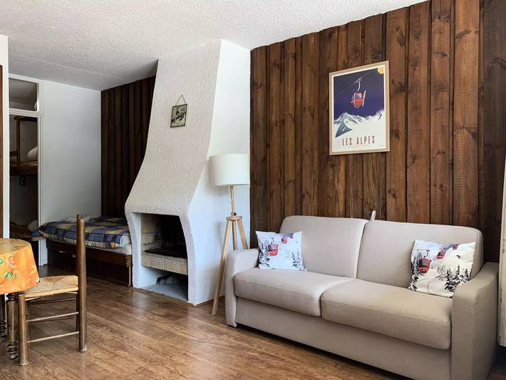 Studio pour 5 personnes, avec balcon - 1