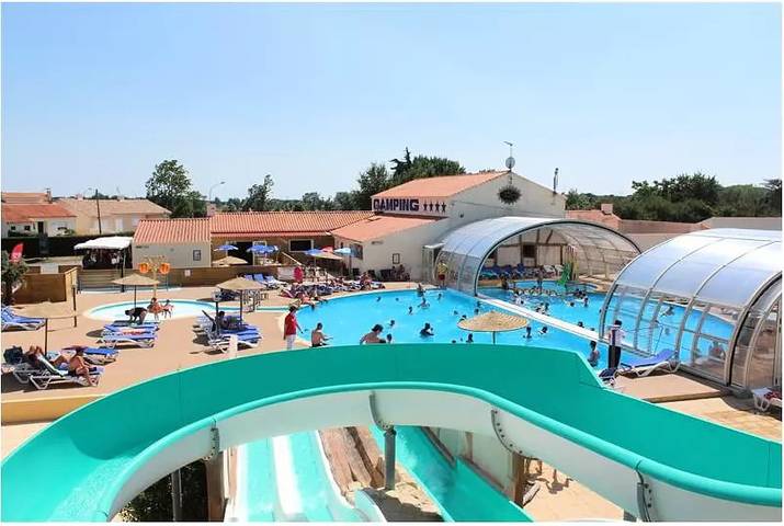 Mobil home pour 10 personnes, avec Piscine à Givrand