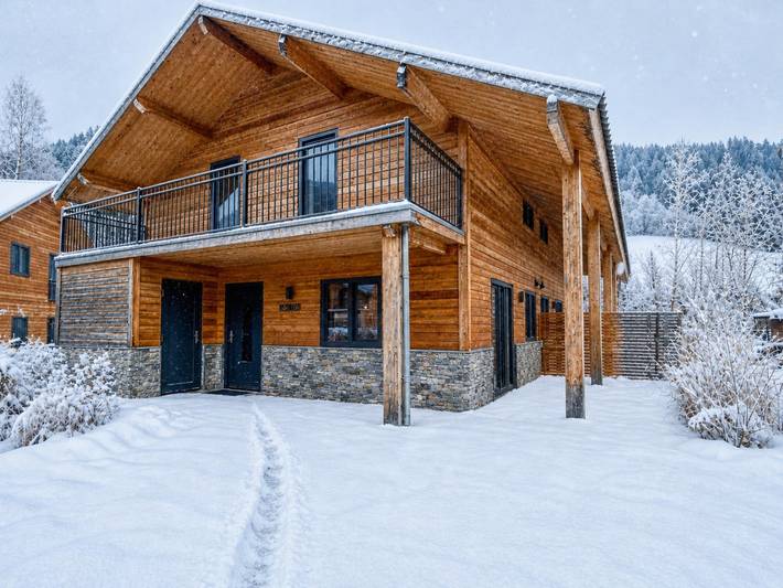 Chalet für 6 Personen, mit Garten und Balkon sowie Sauna, mit Haustier - 1