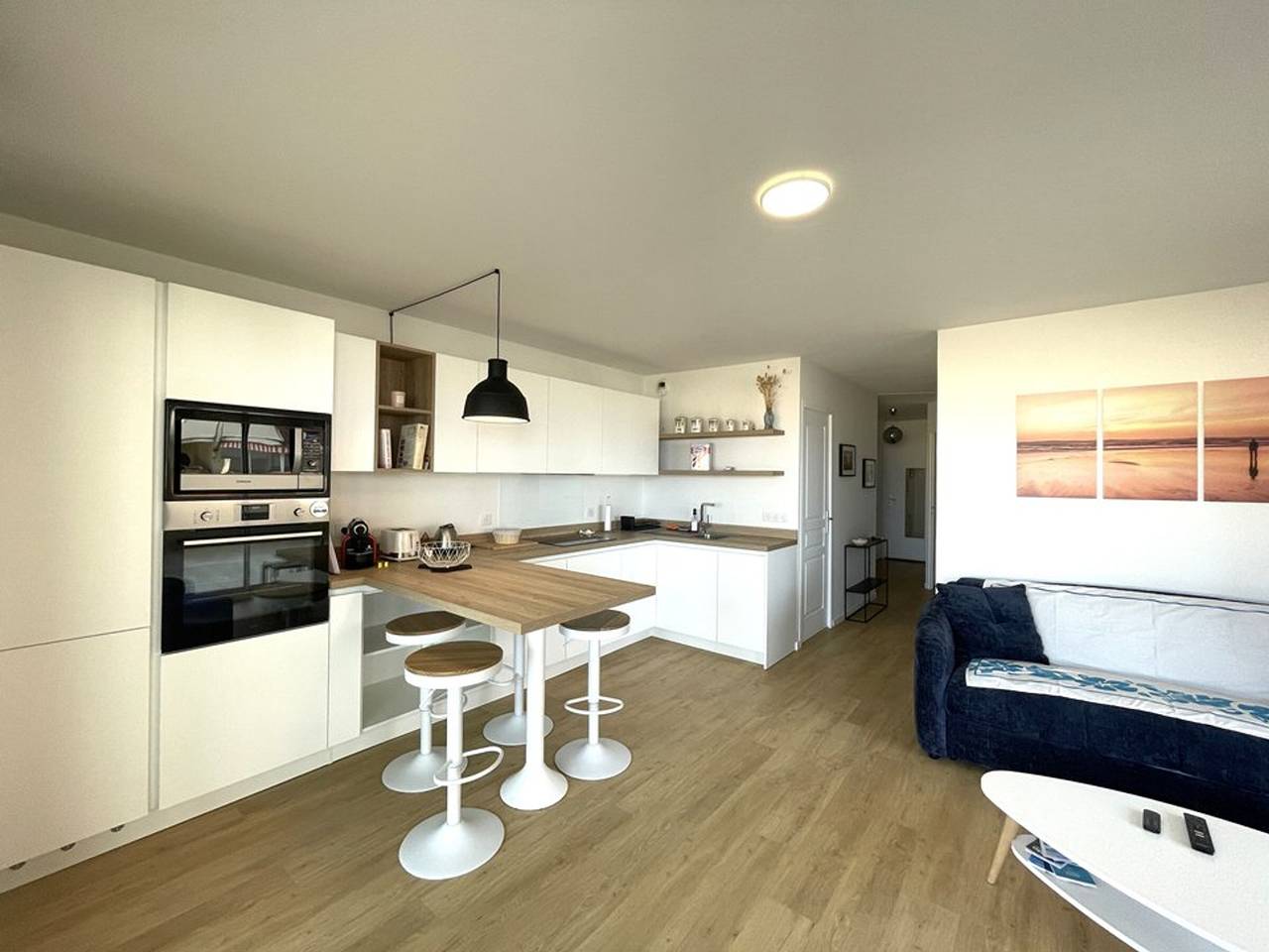 Apartamento entero, Apartamento T2 con terraza y vista al mar en Vieux-Boucau in Vieux-Boucau-les-Bains, Côte d’Argent