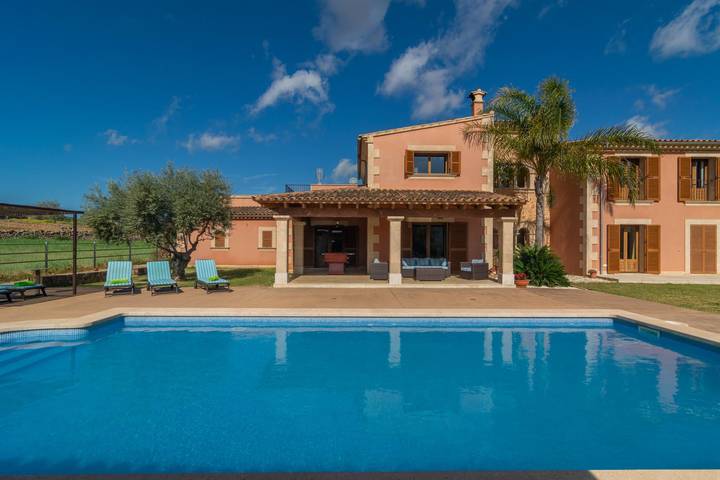Son Gener (Manacor) - Wunderschöne Villa mit privatem Pool und freiem Wifi. in Manacor, Mallorca Osten