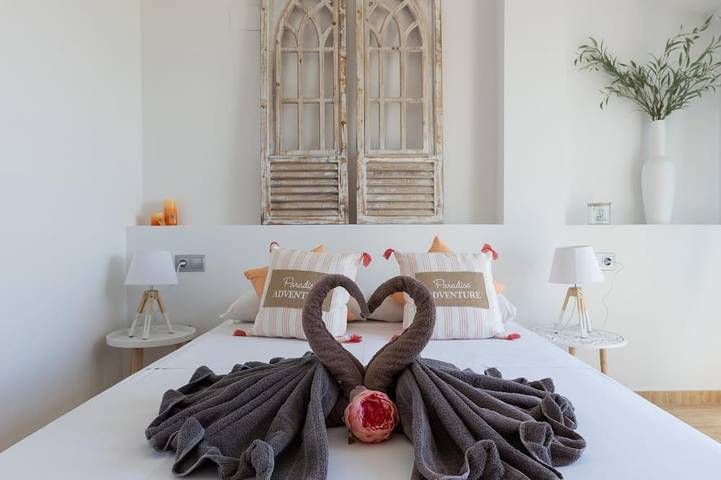 Ganze Wohnung, 25km From Barcelona Front beach apartment.mat17 in Mataró, Costa del Maresme