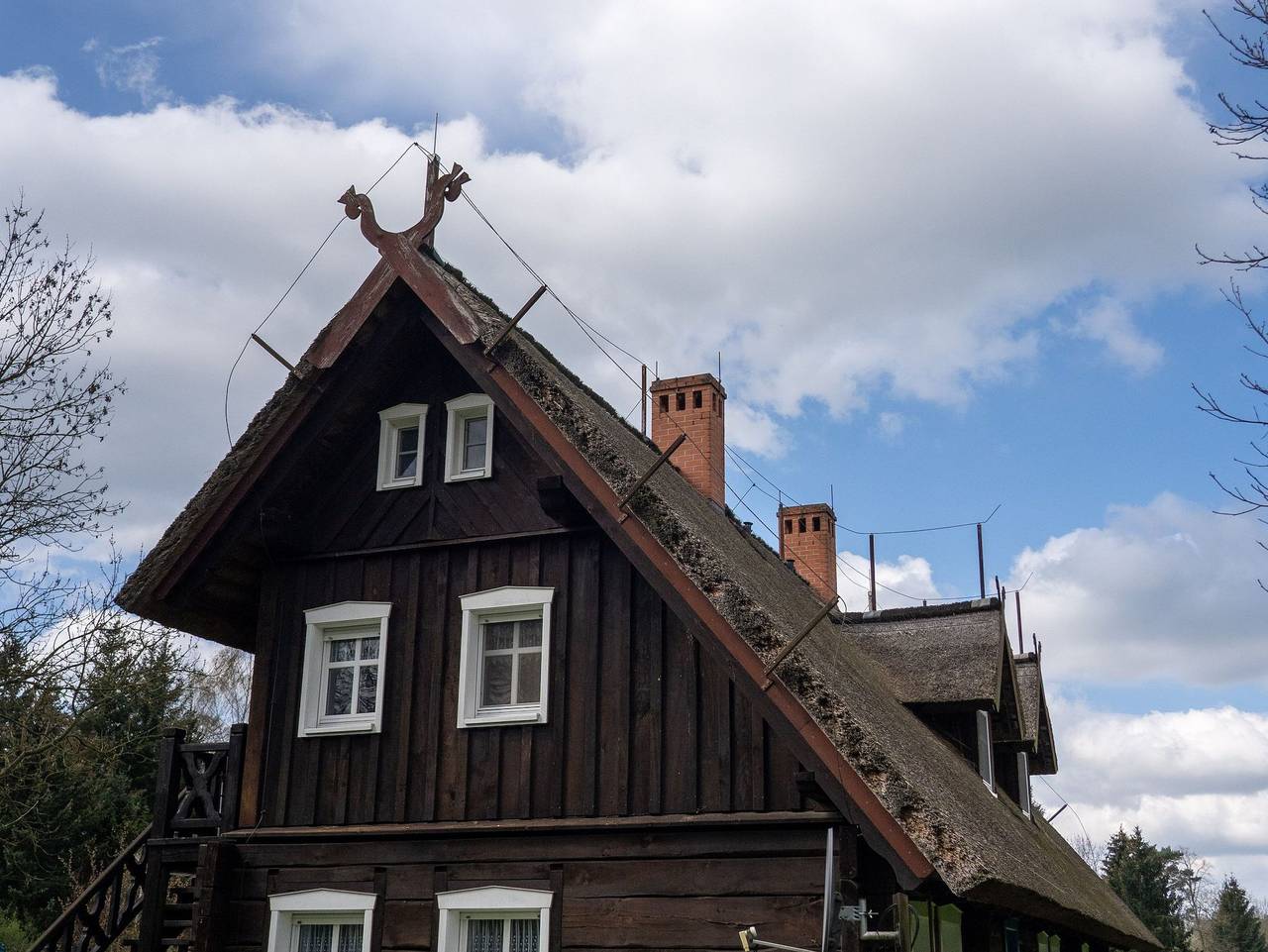 Ganze Ferienwohnung, Reetgedecktes Bohlenhaus Zum Heuschober in Burg (Spreewald), Lausitz