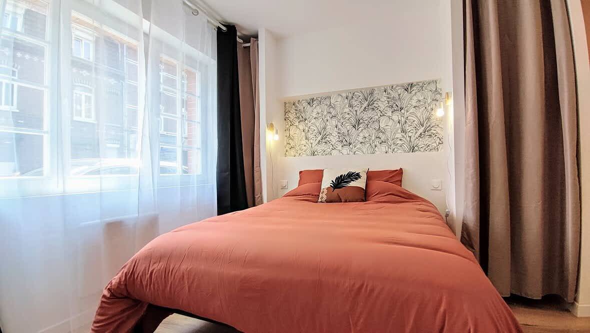 Ganzes Studio, Bail Mobilité, 5 minutes du métro, internet in Lille, Lille und Umgebung