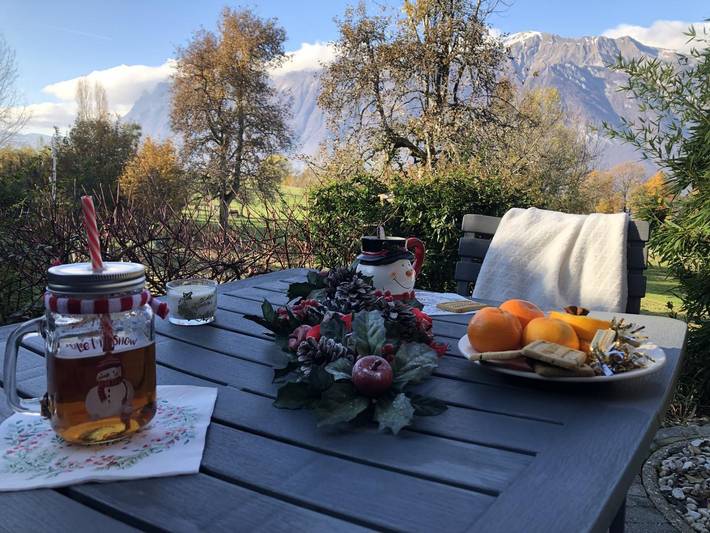 Gîte pour 2 personnes, avec terrasse