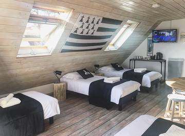 Chambre d’hôte pour 5 personnes, avec jardin dans le Finistère