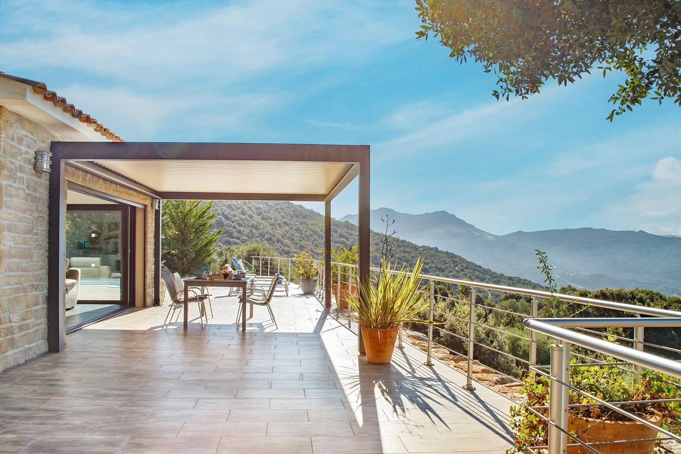 Villa 'Kalliste' avec vue sur la mer, Wi-Fi et climatisation in Olmeto, Arrondissement de Sartène