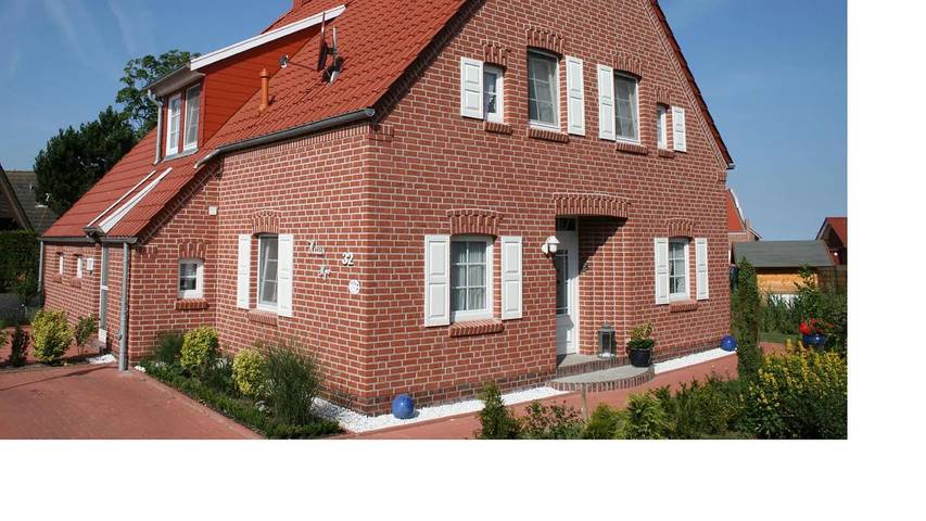 Ferienhaus für 4 Personen, mit Terrasse und Garten