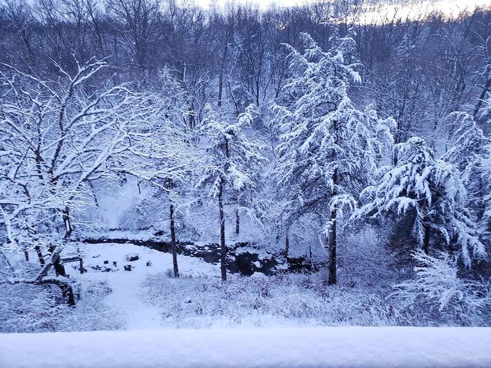 Lake house for 12 people, with balcony in Iowa