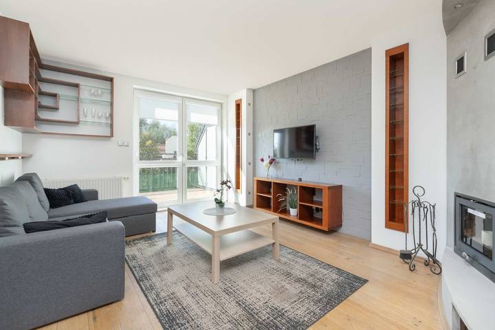 Apartament wakacyjny dla 6 osób, z taras, zwierzęta dozwolone w Jelitkowo