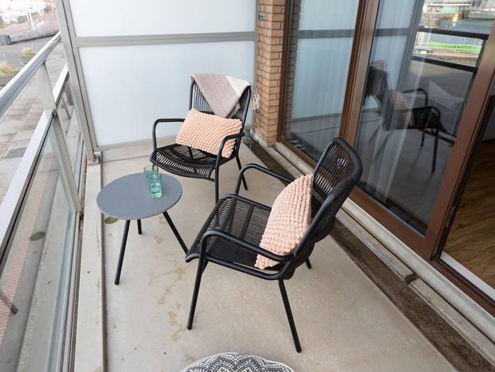 Ganze Wohnung, Apartment in Den Haag mit Balkon in Scheveningen, Den Haag